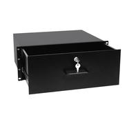 Cassetto Rack Omnitronic 4HU con Serratura per Sistemi Audio e Illuminazione 19"