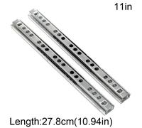 Cassetto Runner Mini Binario Ferramenta Lato Casa Argento Attacco Scorrevole