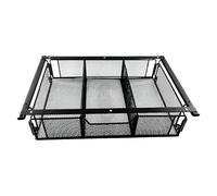 Cassetto sotto la scrivania - Organizer portapenne, cestino vassoio diviso in metallo con scomparti | Soluzione di archiviazione per penne Forniture per ufficio Scuola Adulti Bambini Casa Spazio di la