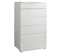 CASSETTONE LINEA 'PRIVILEGIO' cm. 44 x 70 x h.118,2 - bianco laccato (6 casse...
