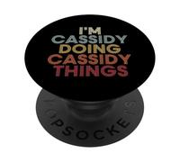 Cassidy Name Cassidy Personalized Name First Given PopSockets PopGrip Adesivo