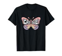 Cassie Butterfly - Personalizzato Carino Nome Word Art Maglietta