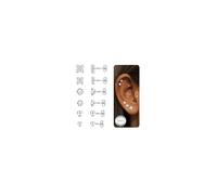 CASSIECA 6 Paia Orecchini Donna Punto Luce Argento 925 Set Orecchini con Zirconi Placcati Oro 16K Anallergici Orecchini Argento con Chiusura Farfalla per Cartilagine Piercing