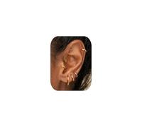 CASSIECA Orecchini Cerchio Oro Orecchini Acciaio Chirurgico Orecchini per Donna Uomo Cerchio Orecchini Anallergici Cartilagine Huggie Orecchini Naso Anello Labbro Helix Piercing 8/10/12/14/16mm