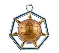 Cassiel Angel of Saturn Occult Pendant Talisman Protection Cord & Box