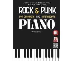 Cassiel Rune Rock & punk Piano Music Sheet (Tascabile)
