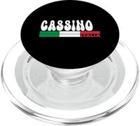 CASSINO City Italia Vintage Bandiera Italia per gli amanti dei viaggi PopSockets PopGrip per MagSafe