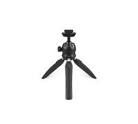 casstaly 1 pz VLOG Live Stabilizzatore Treppiede Steady Shot Staffa Anti-Shake con Clip Telefono, Nero