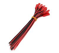 casstaly 10 paia 150 Mm JST Connettore Plug Cavo Linea Maschio + per RC Becco Lipo Batteria