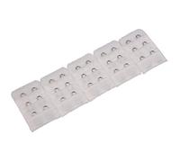 casstaly 5 pezzi x fascia di estensione estensibile per reggiseno, gancio 2 x 3 per