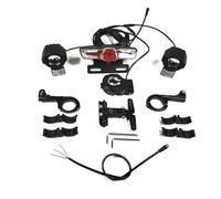 casstaly Bicicletta Elettrica 12 V-72 V Doppio Fari Posteriore Segnale di Girata Kit di Conversione Ebike Fai da te Versione Personalizzata
