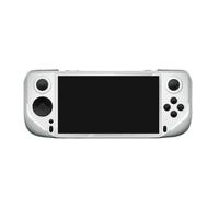 casstaly Console portatile E6 per videogiochi portatile, supporto per videogiochi IPS da 12,7 cm, stile retrò, per PSP, PS1, N64, per collegare la TV, facile da installare, facile da usare (bianco, 64