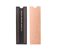 casstaly Dissipatore di calore SSD in rame e grafene, foglio di dissipatore di calore SSD per computer portatile PC M2 NGFF SSD