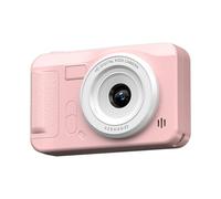 casstaly Fotocamera digitale 4K 44 Megapixel Fotografia HD CCD Viaggio Selfie Pocket Studenti Campus Selfie Fotocamera Rosa