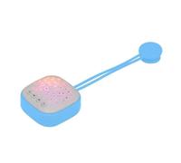 casstaly Macchina del suono portatile del bambino, Shusher del sonno del bambino con proiettore luce stellata, musica di aiuto del bambino per regali infantili