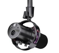 casstaly Microfono dinamico XLR Connect 48V Scheda audio Registrazione Douring e Canto Attrezzature USB Gioco per Computer Microfono Live