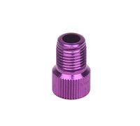 casstaly R Presta a Schrader Ruota di Velo Valvola Pneumatico Adattatore Convertitore Viola