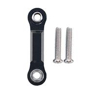 casstaly Ricambi Auto Rc di Aggiornamento di Un Livello in Metallo Barra del Timone Servo per A959-B A969 A979, Grigio