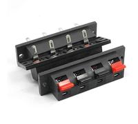 casstaly Singola linea 4 pin 4 Posizione altoparlante morsettiera connettori 5 Pz
