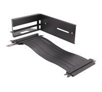 casstaly VGA PCI-E 3.0 X16 Scheda Video Staffa di Montaggio Verticale Set di Cavi di Prolunga Staffa per Scheda Grafica per PC ATX(B)