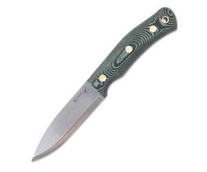 CASSTROM No.10 Coltello da Foresta Svedese, Micarta Verde, Acciaio Sleipner, Kydex CASS-14103