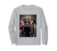 Cast di Star Trek Deep Space Nine di Michael Grecco Maglia a Manica