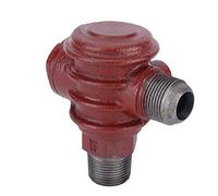 Cast Iron Check Valve | 3/4 Inch Unidirectional Flow Control | Small Impedance Backflow Control for Compressed Gas Systems/Pumps/Tools | Piston Type Design