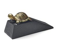 Cast Iron Gold Turtles Door Stopper Heavy Windproof Door Wedge Turtles Decorative Control The Size of The Door Gaps and Prevent The Lock-Outs 2 Pack