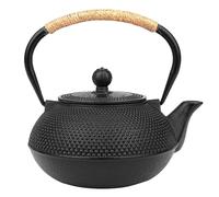 Cast Iron Kettle - Enamel 3.54x3.66 Inches, Teapot Kettle, Induction Kettles, Tea Brewing Pot | Heat Retention Build, Durable Design, For Tea, Coffee, Kitchen, Camping, Picnic, Restaurant