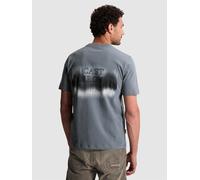 CAST IRON Maglietta 'Relaxed fit T-shirt with artwork on the back' blu Uomo - Abbigliamento - Taglie comode - Maglie e T-shirt CAST IRON XL