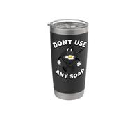 Cast Iron Skillet Funny Dont Use Any Soap Retro Pan Bicchiere termico in acciaio inox doppia parete