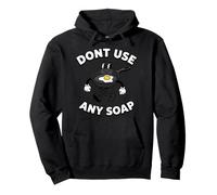 Cast Iron Skillet Funny Dont Use Any Soap Retro Pan Felpa con Cappuccio