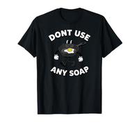 Cast Iron Skillet Funny Dont Use Any Soap Retro Pan Maglietta
