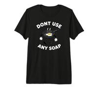 Cast Iron Skillet Funny Dont Use Any Soap Retro Pan Maglietta Premium