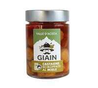 Castagne sciroppate al miele 300 g Valle d'Aosta