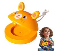 Castagnette per - Castagnette con dita in legno, tagliere per dita, modello animale con sequenza - strumenti musicali, giocattoli per l'educazione precoce per