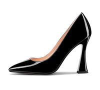 Castamere Donna Spillo Alto High Tacco Heel a Punta Slip-on Pumps Sexy Dress Classico 10 CM Heels Nero 39 EU