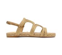 Castañer 25585, Sandali Bassi Donna, Oro, 39 EU