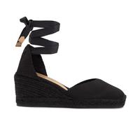 Castañer - Alpargata CON Zeppa DA 7 CM - - Shoes - Donna - Nero - 38 EU