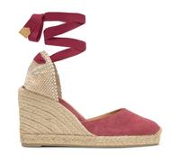 Castañer - Carina Wedge Espadrille - - Shoes - Donna - Rosso - 41 EU