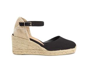 Castañer - Carol/6/001 Zeppe da 7 cm - - Shoes - Donna - Nero - 40 EU