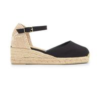 Castañer - Carol Wedge Espadrille - - Shoes - Donna - Nero - 38 EU