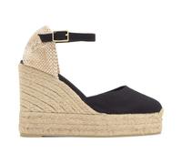Castañer - Carol Wedge Espadrille - - Shoes - Donna - Nero - 39 EU