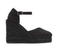 Castañer - Carol Wedge Espadrille - - Shoes - Donna - Nero - 39 EU