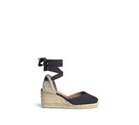 Castañer, ,Shoes ,Donna ,Bianco ,40 EU Espadrillas con Zeppa in Tela