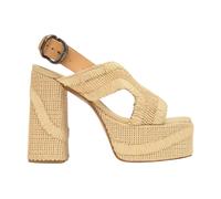 Castañer - Francina High Heel Sandal - - Shoes - Donna - Beige - 38 EU