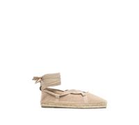 Castañer, ,Shoes ,Donna ,Beige ,36 EU Petunia Flat Espadrilles