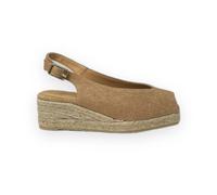 Castañer, ,Shoes ,Donna ,Beige ,36 EU Scarpe con Zeppa Bassa