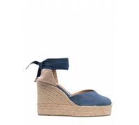 Castañer, ,Shoes ,Donna ,Blu ,39 EU Chiara Wedge Espadrilles