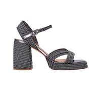 Castañer, ,Shoes ,Donna ,Grigio ,38 EU Sandali con Tacco Valle